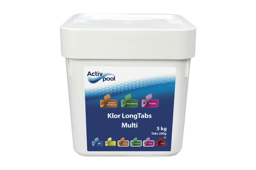 ActivPool Klor Long tabs Multi 200g 5kg (1)